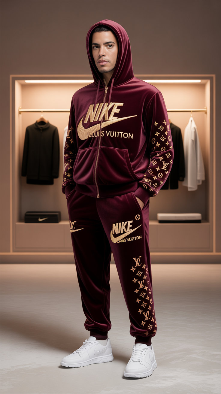 Nike x Louis Vuitton - Conjunto deportivo 2 piezas - FJ80